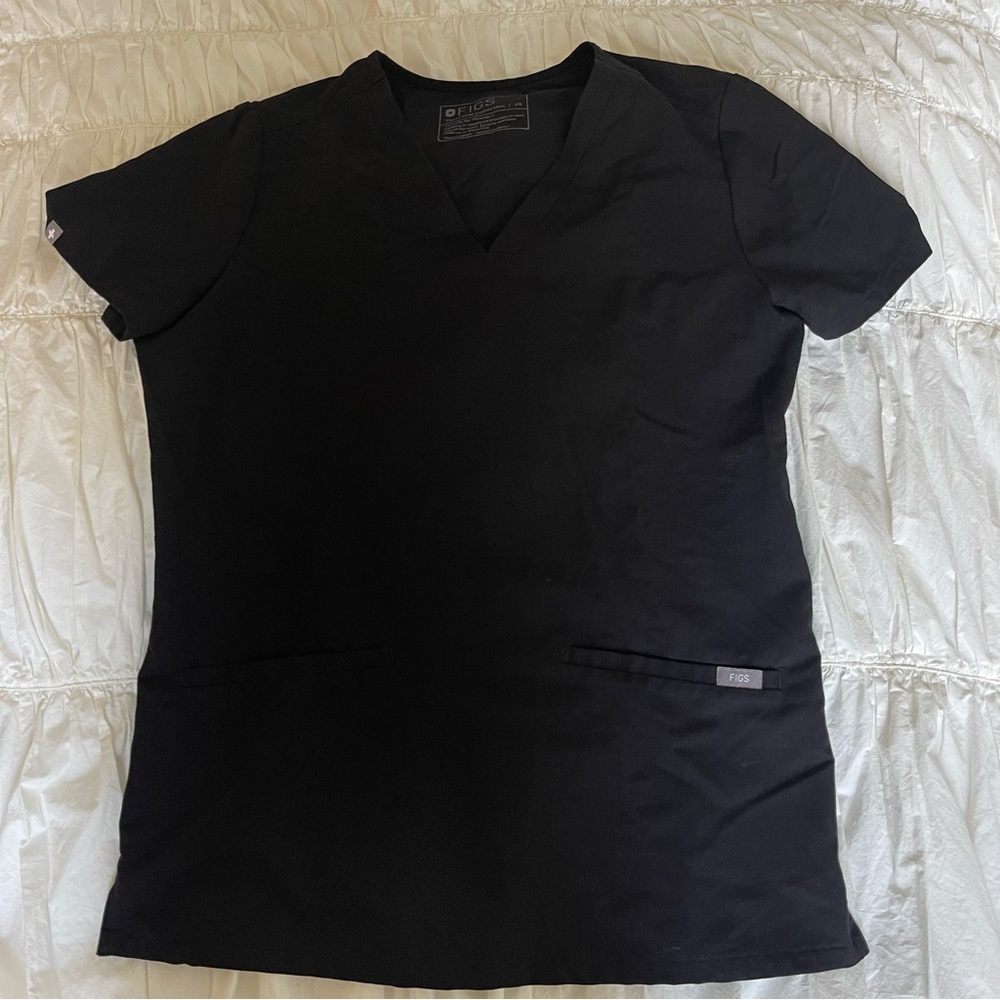 Figs Black Scrub Set